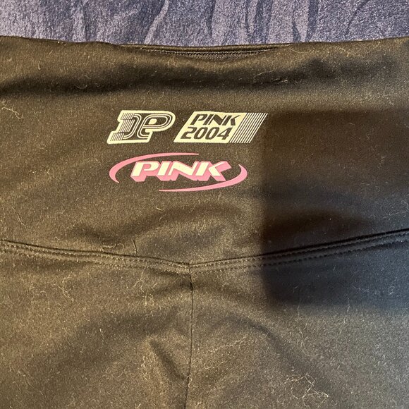 VS PINK RACING LOGO LIMITED EDITION ULTIMATE FLARE LEGGINGS IN BLACK SIZE XXL - Picture 5 of 5